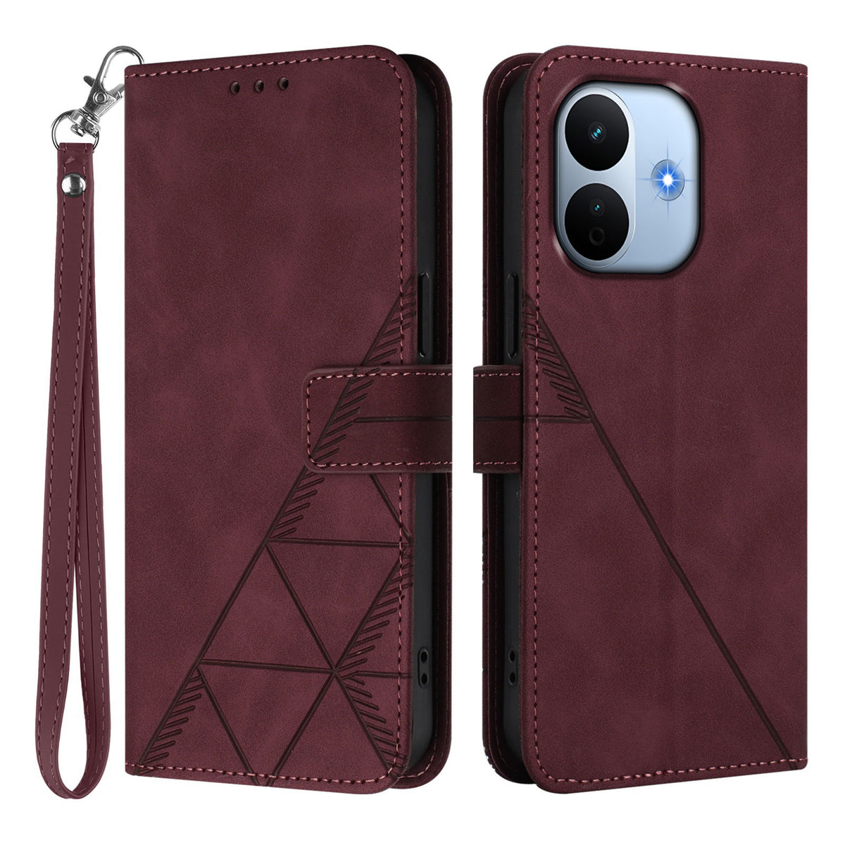 Xiaomi Redmi Note 17 Pro Max 5G / Xiaomi Redmi Note 17 Pro+ 5G Läderfodral med Handrem Plånboksfodral mobilfodral