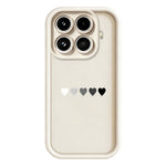 For Xiaomi 17T Pro TPU Case Rubberized Anti-Slip Five Heart Pattern Phone Back Cover