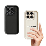 For Xiaomi 17T Pro TPU Case Rubberized Anti-Slip Five Heart Pattern Phone Back Cover