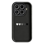 For Xiaomi 17T Pro TPU Case Rubberized Anti-Slip Five Heart Pattern Phone Back Cover
