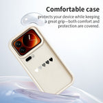 For Xiaomi 17 Pro TPU Case Rubberized Anti-Slip Five Heart Pattern Phone Back Cover