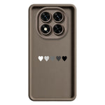 For Xiaomi Redmi Note 15 Pro 5G (Global) TPU Case Rubberized Anti-Slip Five Heart Pattern Phone Back Cover