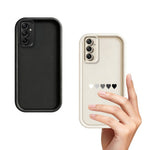 TPU-skal för Samsung Galaxy A18 5G / A18 4G / A17 5G / A17 4G gummerat halkfritt bakstycke med fem hjärtmönster