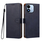 Xiaomi Redmi Note 17 5G (Global) / Xiaomi Redmi Note 17 (Indien/Kina) 5G / Xiaomi Redmi Note 17 4G (Global) fodral plånbok fällbart stativ PU-läder mobilfodral med handledsrem
