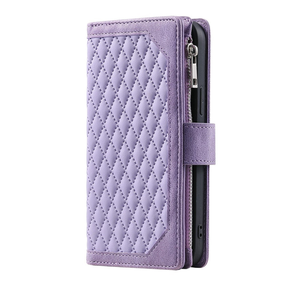Pung-etui til Xiaomi Redmi Note 17 5G (Global) / 17 4G (Global) / 17 (Indien/Kina) 5G, mobilcover i PU-læder med håndledsrem