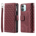 Pung-etui til Xiaomi Redmi Note 17 5G (Global) / 17 4G (Global) / 17 (Indien/Kina) 5G, mobilcover i PU-læder med håndledsrem