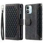Pung-etui til Xiaomi Redmi Note 17 5G (Global) / 17 4G (Global) / 17 (Indien/Kina) 5G, mobilcover i PU-læder med håndledsrem