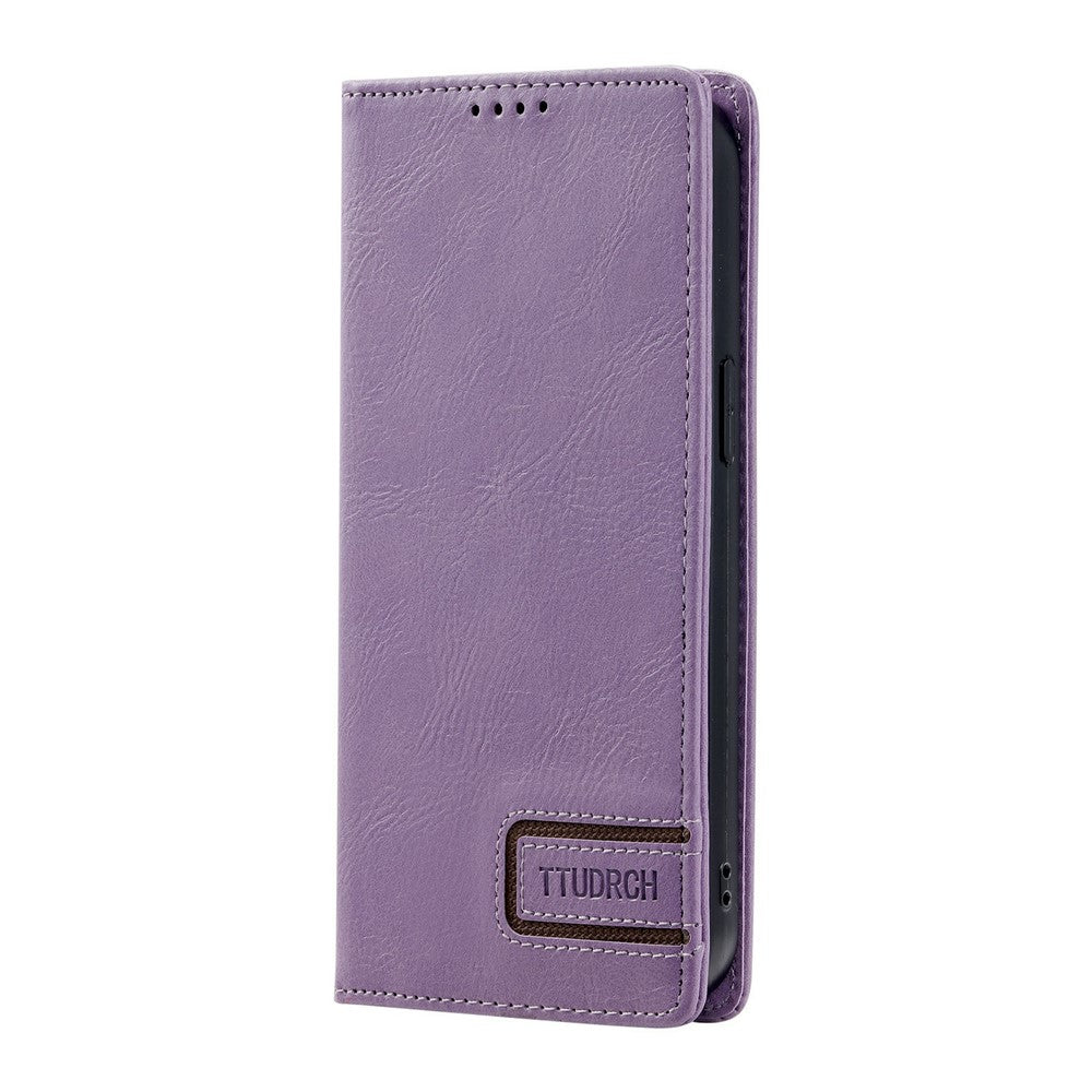 TTUDRCH Style 007 Leather Case For Xiaomi Redmi Note 17 5G (Global)  /  17 4G (Global)  /  17 (India / China) 5G RFID Blocking Wallet Stand Phone Cover