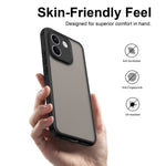 Xiaomi Redmi Note 17 Pro Max 5G / Note 17 Pro+ 5G-skal, frostat, genomskinligt PC + TPU-bakstycke
