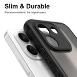 Xiaomi Redmi Note 17 Pro Max 5G / Note 17 Pro+ 5G-skal, frostat, genomskinligt PC + TPU-bakstycke