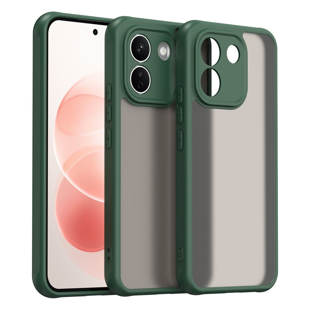 For Xiaomi Redmi Note 17 Pro Max 5G / Note 17 Pro+ 5G Case Frosted Translucent PC + TPU Phone Back Cover