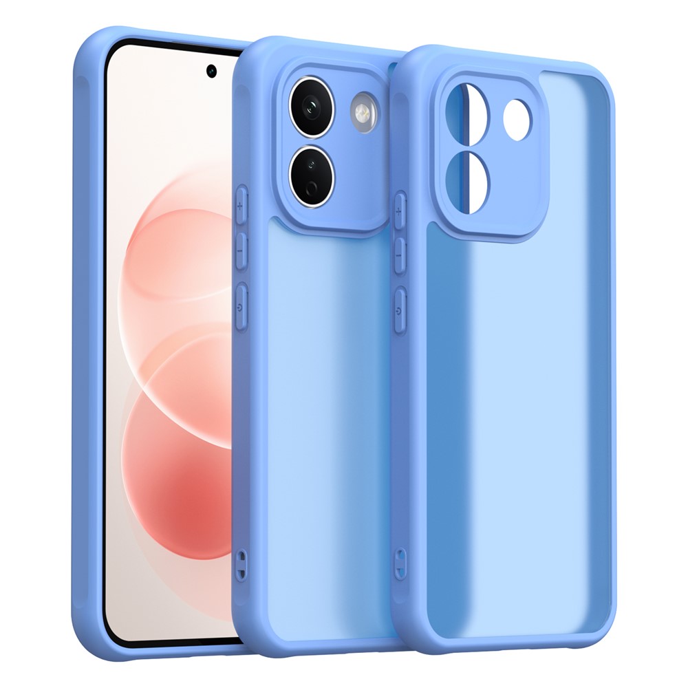 Xiaomi Redmi Note 17 Pro Max 5G / Note 17 Pro+ 5G-skal, frostat, genomskinligt PC + TPU-bakstycke
