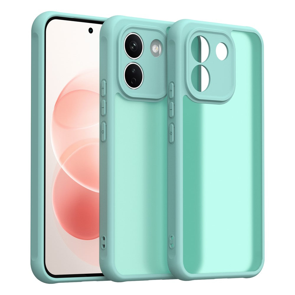 Xiaomi Redmi Note 17 Pro Max 5G / Note 17 Pro+ 5G-skal, frostat, genomskinligt PC + TPU-bakstycke