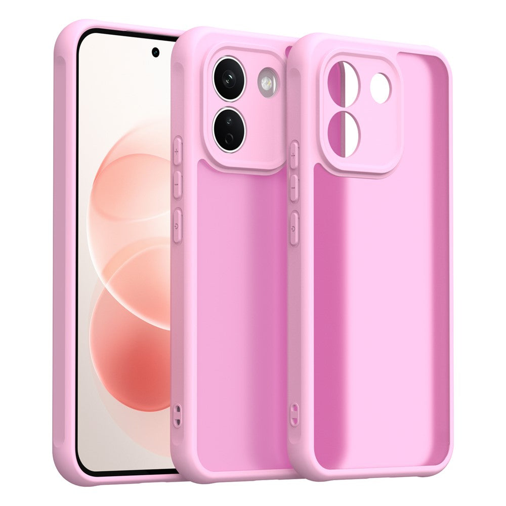 Xiaomi Redmi Note 17 Pro Max 5G / Note 17 Pro+ 5G-skal, frostat, genomskinligt PC + TPU-bakstycke
