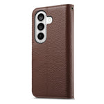 For Samsung Galaxy S25 FE Case RFID Blocking Wallet Split Leather Phone Cover