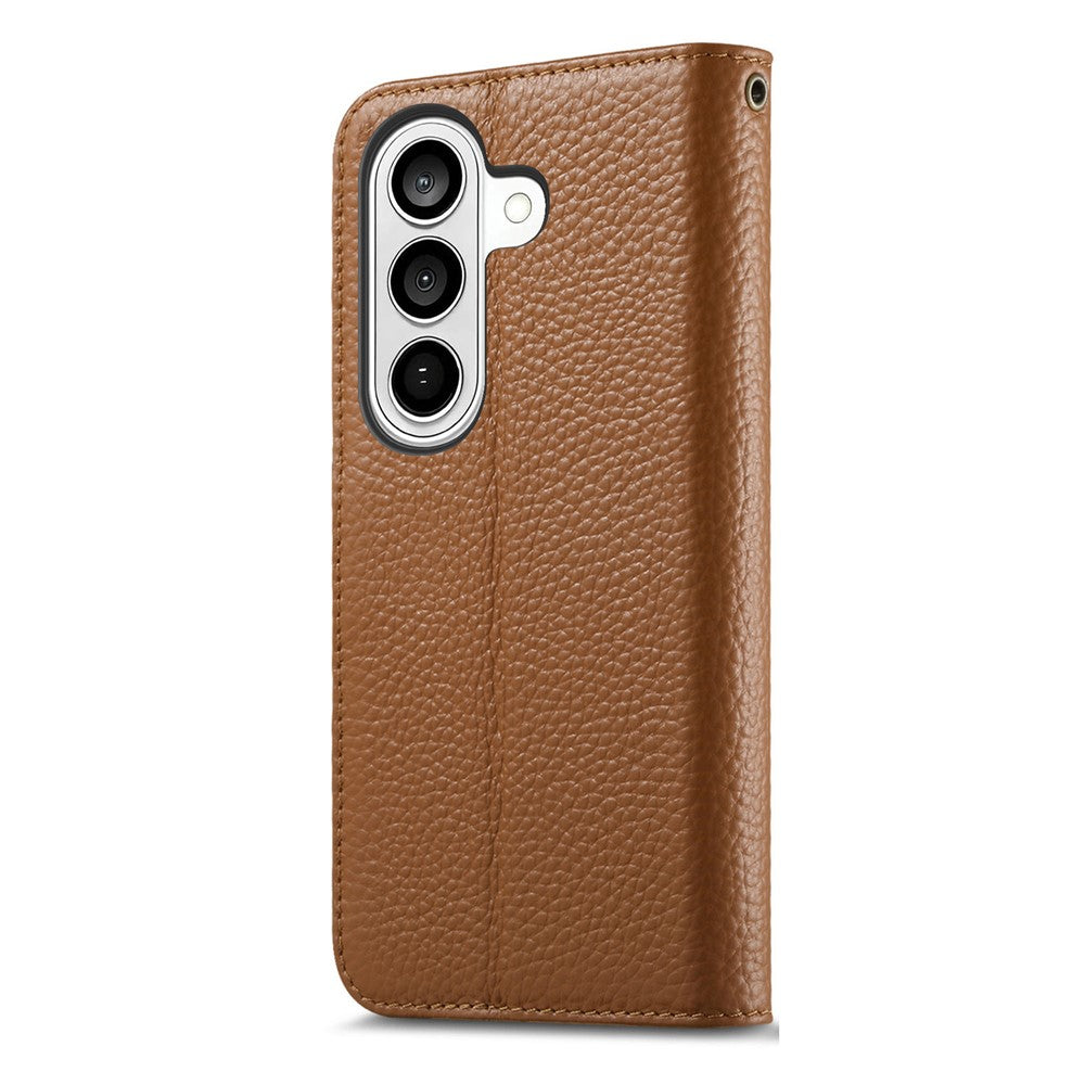 Samsung Galaxy A27 5G-skal RFID-blockerande plånboksfodral i delat läder