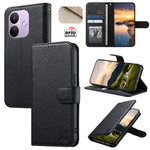 For Xiaomi Redmi Note 17 Pro 5G Case RFID Blocking Wallet Split Leather Phone Cover