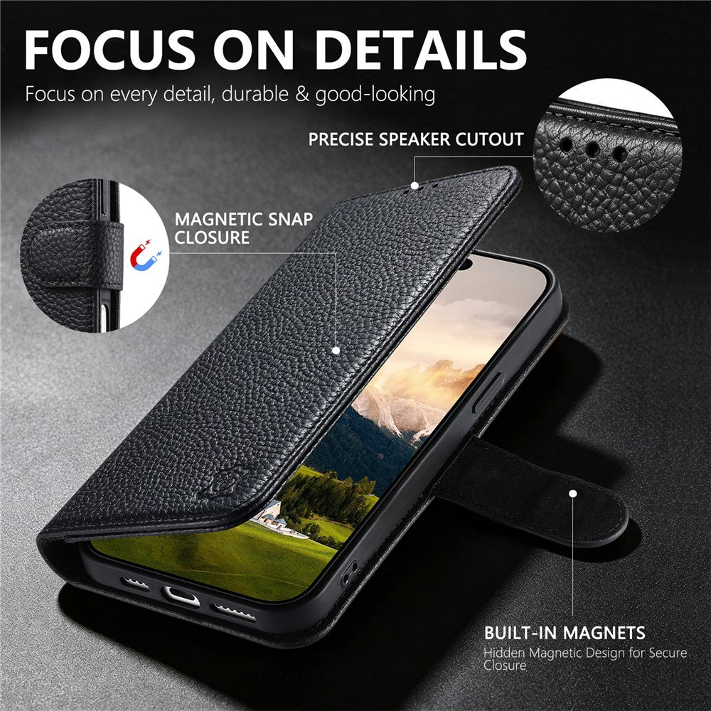 For Xiaomi Redmi Note 17 Pro 5G Case RFID Blocking Wallet Split Leather Phone Cover