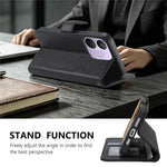 For Xiaomi Redmi Note 17 Pro 5G Case RFID Blocking Wallet Split Leather Phone Cover