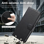 Mobilcover til Samsung Galaxy A08 4G / A08 5G / A07 4G / A07s 4G / A07 5G / A06 4G / A06 5G, RFID-blokerende tegnebogsetui i splitlæder