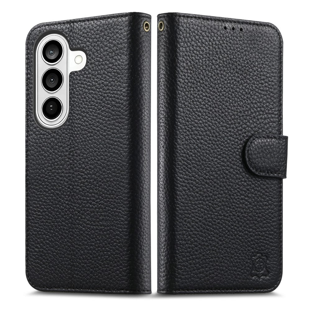 For Samsung Galaxy S24 Case RFID Blocking Wallet Split Leather Phone Cover