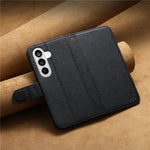 For Samsung Galaxy S24 Case RFID Blocking Wallet Split Leather Phone Cover