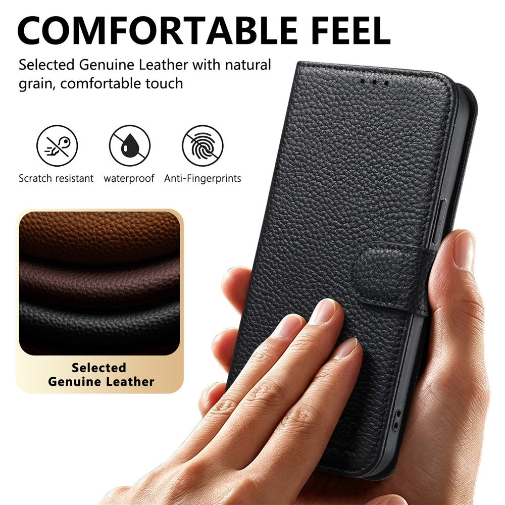 For Samsung Galaxy S24+ Case RFID Blocking Wallet Split Leather Phone Cover