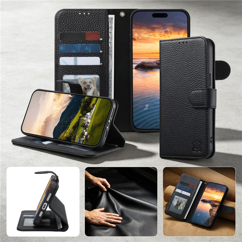 For Samsung Galaxy S24 Ultra Case RFID Blocking Wallet Split Leather Phone Cover