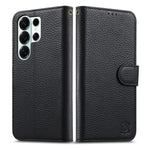 For Samsung Galaxy S24 Ultra Case RFID Blocking Wallet Split Leather Phone Cover