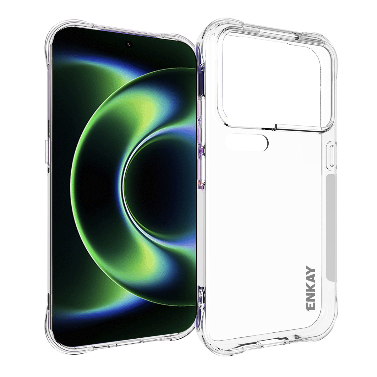 HAT PRINCE for Xiaomi 18 Pro ENKAY  Clear Phone Case Shockproof Anti-slip TPU Cover