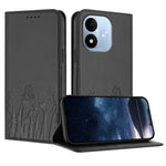 Xiaomi Redmi Note 17 Pro 5G Tulpan- och fjärilsmönster Magnetisk stängning PU-läder Plånboksfodral