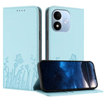 Xiaomi Redmi Note 17 Pro 5G Tulpan- och fjärilsmönster Magnetisk stängning PU-läder Plånboksfodral