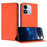 Xiaomi Redmi Note 17 Pro 5G Tulpan- och fjärilsmönster Magnetisk stängning PU-läder Plånboksfodral