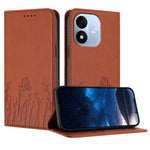 Xiaomi Redmi Note 17 5G (Global) / Xiaomi Redmi Note 17 (Indien/Kina) 5G / Xiaomi Redmi Note 17 4G (Global) Tulpan- och fjärilsmönster Magnetisk stängning PU-läder plånboksfodral