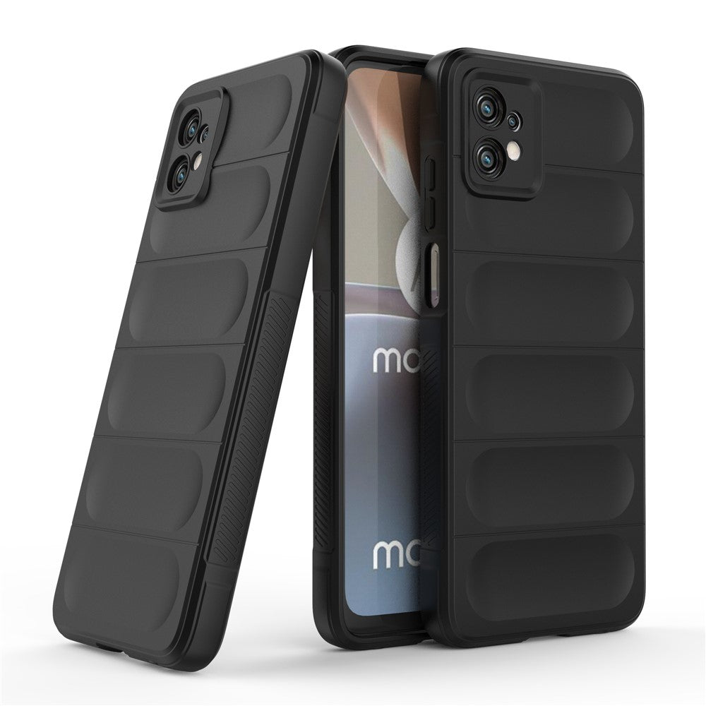 Til Motorola Moto G32 4G Robust bagcover Fleksibelt TPU Anti-ridse Beskyttelsescover