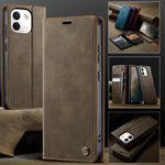 CASEME för Xiaomi Redmi Note 17 Pro Max 5G / Xiaomi Redmi Note 17 Pro+ 5G-skal 033-serien RFID-blockerande plånboksfodral i läder med kalvstruktur