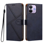 For Xiaomi Redmi Note 17 Pro 5G Case Diamond Stitch PU Leather Wallet Flip Phone Cover with Wrist Strap