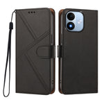 Xiaomi Redmi Note 17 5G (Global) / Xiaomi Redmi Note 17 (Indien/Kina) 5G / Xiaomi Redmi Note 17 4G (Global), etui i PU-læder med diamantsting, pung, foldbart mobil-etui med håndledsrem
