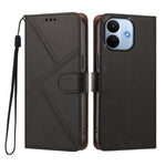 For Xiaomi Redmi Note 17 Pro Max 5G / Xiaomi Redmi Note 17 Pro+ 5G Case Diamond Stitch PU Leather Wallet Flip Phone Cover with Wrist Strap