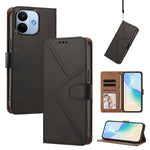 For Xiaomi Redmi Note 17 Pro Max 5G / Xiaomi Redmi Note 17 Pro+ 5G Case Diamond Stitch PU Leather Wallet Flip Phone Cover with Wrist Strap