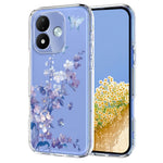 For Xiaomi Redmi Note 17 4G (Global) / Xiaomi Redmi Note 17 (India/China) 5G / Xiaomi Redmi Note 17 5G (Global) Case Butterfly Floral Pattern Printing TPU Phone Back Cover