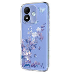 For Xiaomi Redmi Note 17 4G (Global) / Xiaomi Redmi Note 17 (India/China) 5G / Xiaomi Redmi Note 17 5G (Global) Case Butterfly Floral Pattern Printing TPU Phone Back Cover