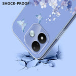 For Xiaomi Redmi Note 17 4G (Global) / Xiaomi Redmi Note 17 (India/China) 5G / Xiaomi Redmi Note 17 5G (Global) Case Butterfly Floral Pattern Printing TPU Phone Back Cover