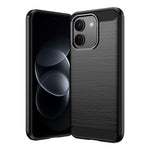 For Xiaomi Redmi Note 17 Pro Max 5G / Note 17 Pro+ 5G TPU Case Protective Phone Cover Carbon Fiber Texture Brushed
