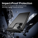 For Xiaomi Redmi Note 17 Pro Max 5G / Note 17 Pro+ 5G TPU Case Protective Phone Cover Carbon Fiber Texture Brushed