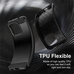 For Xiaomi Redmi Note 17 Pro Max 5G / Note 17 Pro+ 5G TPU Case Protective Phone Cover Carbon Fiber Texture Brushed