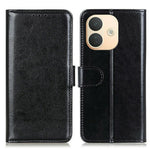 For Xiaomi Redmi Note 17 Pro 5G Case Crazy Horse Texture PU Leather Phone Stand Cover