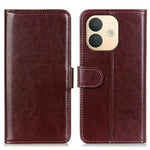 For Xiaomi Redmi Note 17 Pro 5G Case Crazy Horse Texture PU Leather Phone Stand Cover