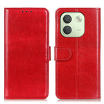 Xiaomi Redmi Note 17 Pro Max 5G-skal Crazy Horse Texture PU-läder Mobilskal