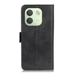 For Xiaomi Redmi Note 17 Pro Max 5G Case Stand Cowhide Texture PU Leather Phone Cover
